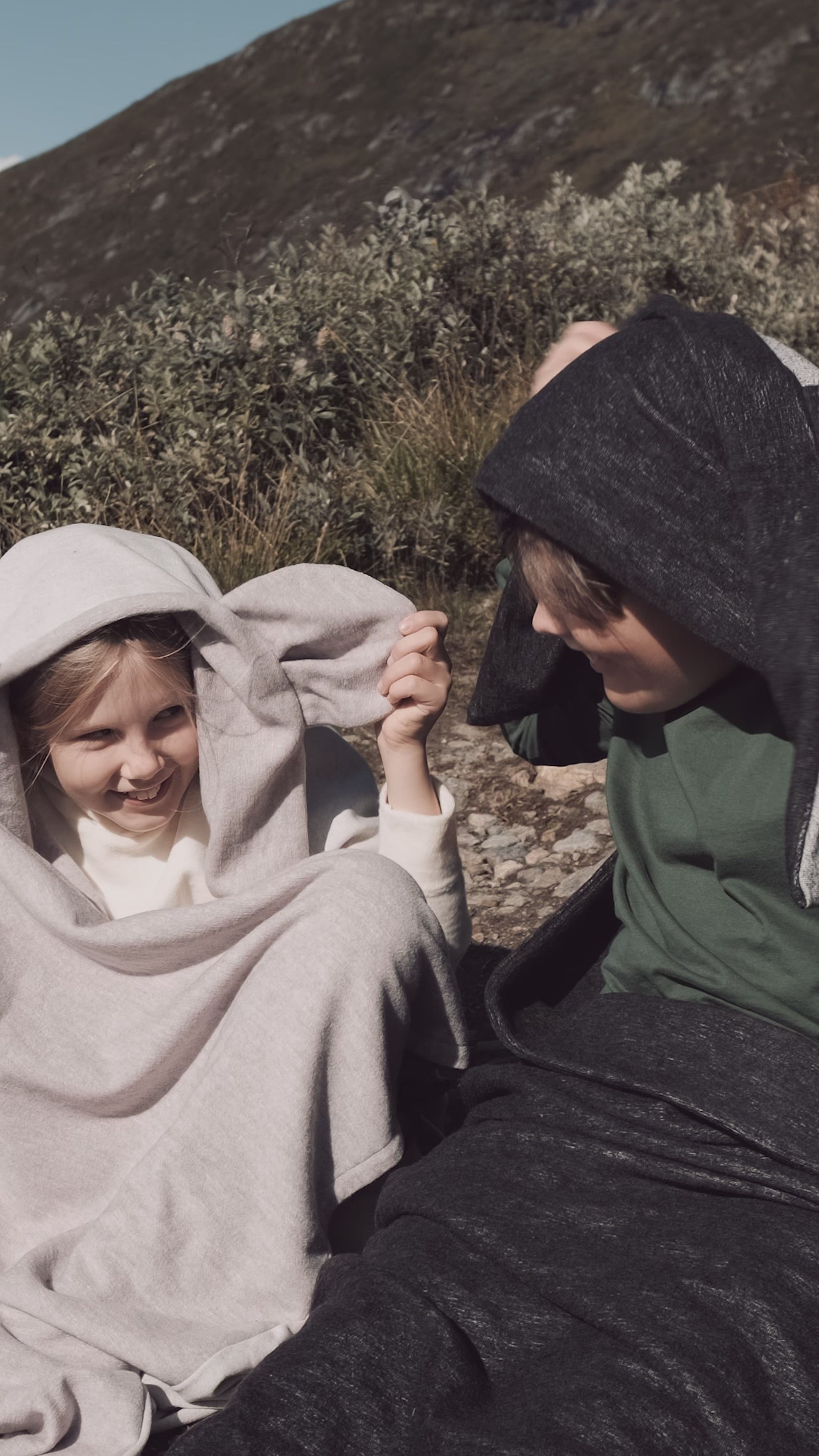 IVAN vanlife merinowool sleeping bag for children