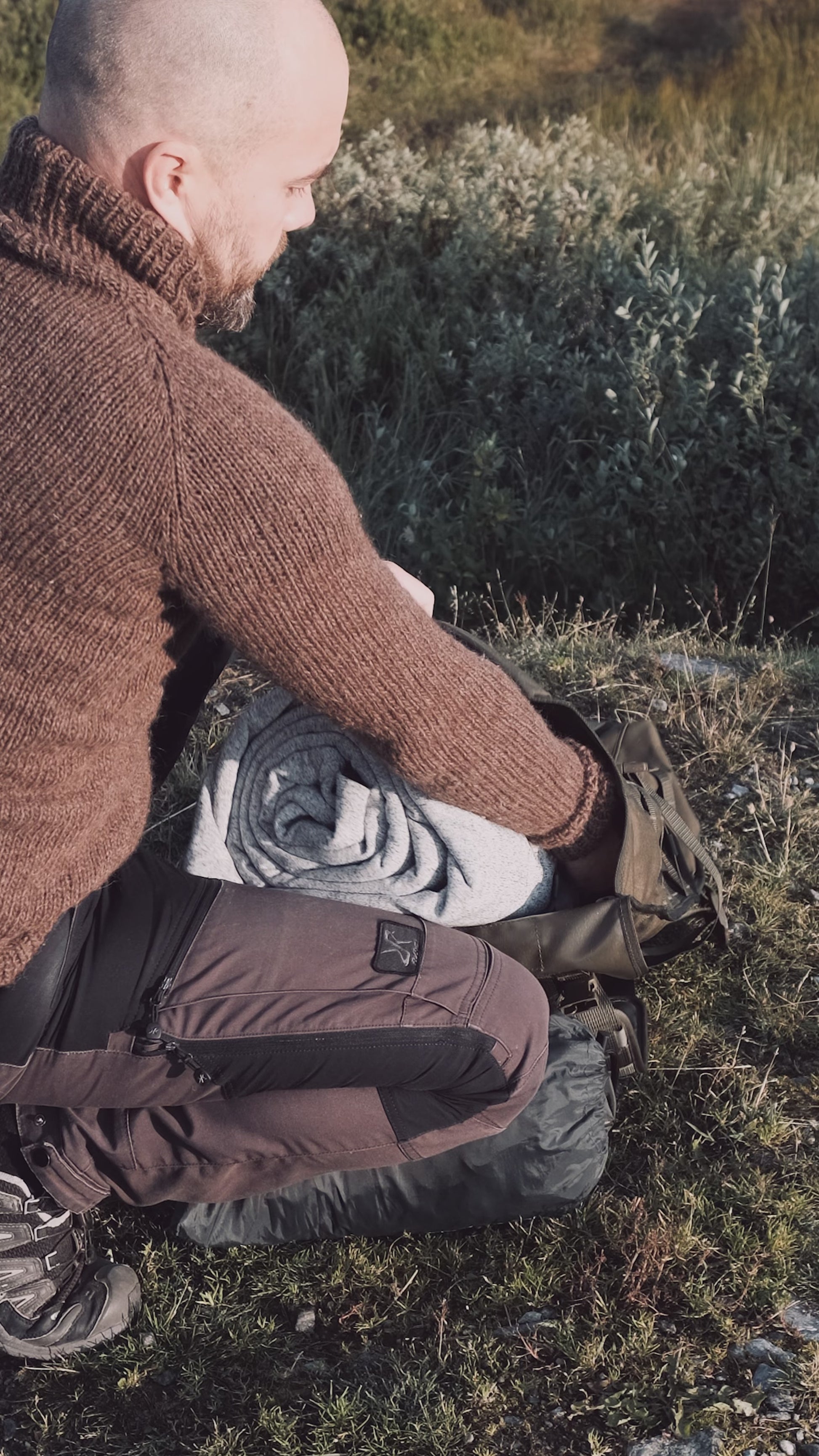IVAN vanlife Nomad Napsack merinovillainen unipussi merino wool sleeping bag